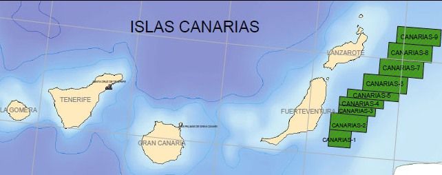 Repsol empezaría a explorar cerca de la costa majorera, pero la zona "caliente" de búsqueda llega hasta la cuadrícula frente a Papagayo