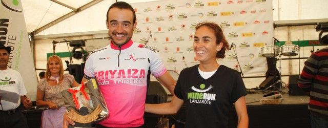 Xavier Queral y Aroa Merino, ganadores de la Wine Run