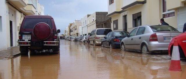 Los afectados por las inundaciones de Argana advierten de la necesidad de ejecutar las obras pluviales antes vuelvan a "estar en riesgo"