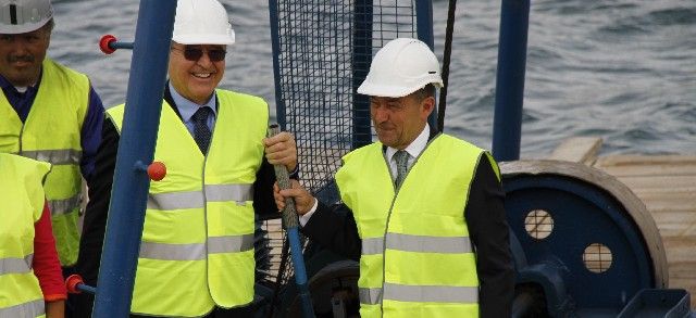 Puerto Calero lays the first stone of Marina Lanzarote, the new sports dock in Arrecife
