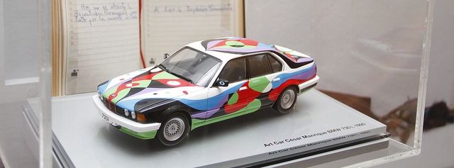 El BMW pintado por César Manrique se podrá ver en una exposición en Londres durante los Juegos Olímpicos