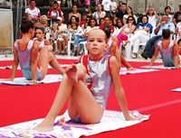 Las fiestas de Puerto del Carmen entran en la recta final, tras la exhibición de gimnasia y el concierto de Got Talent