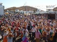 El baile del romero despidió las fiestas de Los Dolores con un público entregado