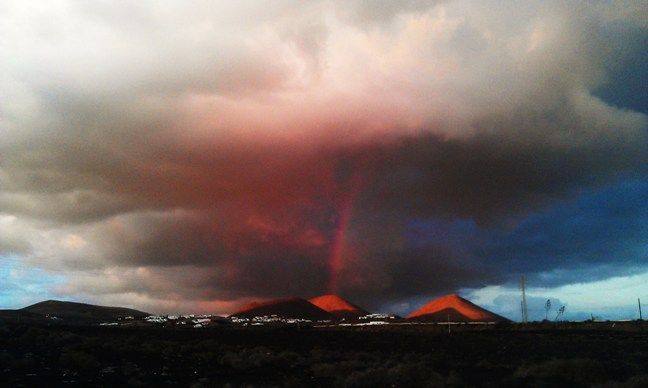 Una espectacular imagen de las montañas de La Asomada