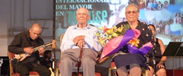 Los mayores de Teguise disfrutaron de su día con un acto en el Convento de Santo Domingo
