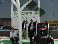 The Chamber of Commerce brings the new models of electric vehicles from Germany for the Arrecife Environmental Exhibition