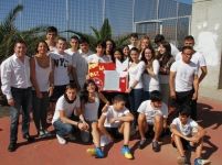 Alumnos y profesores del IES de Playa Honda celebraron el Día de la Paz