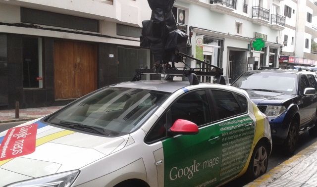 El vehículo de Google regresa a Lanzarote