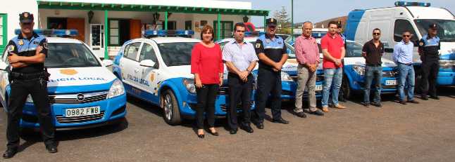 La Policía Local de Yaiza incorpora cuatro coches patrulla