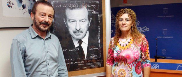 Las obras de Maribel Verdú y Gabino Diego se suspenden en el Teatro insular y el Cabildo lo achaca exclusivamente a la promotora