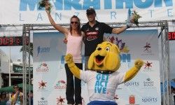 El matrimonio Bayliss, ganador Maratón Internacional de Lanzarote