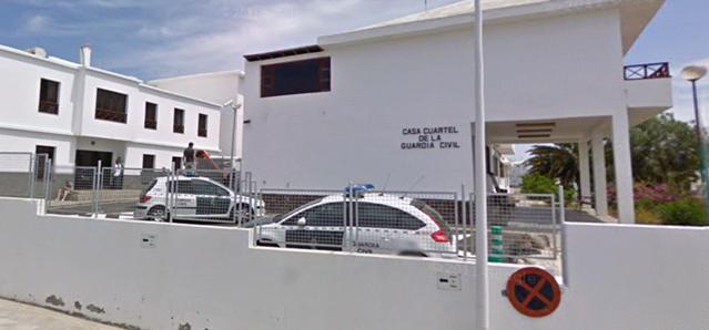 Cuartel de la Guardia Civil en Puerto del Carmen