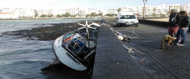 El Centro Coordinador de Emergencias ha atendido un total de 99 servicios en Lanzarote como consecuencia del temporal