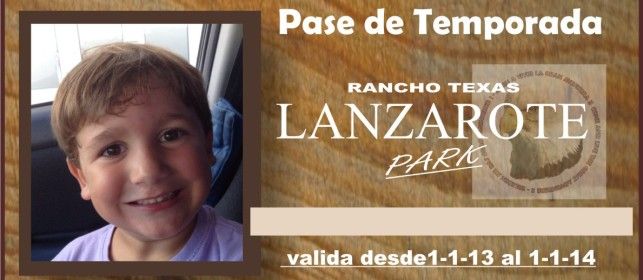 Un pase para poder disfrutar del Rancho Texas Lanzarote Park los 365 días del año
