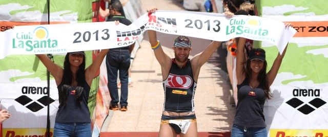 Los alemanes Faris Al-Sultan y Kristin Möller, ganadores del Ironman Lanzarote