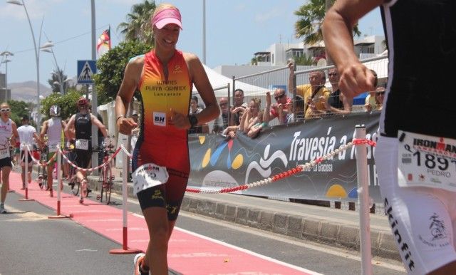 Tamar González y José Lemes, los mejores conejeros del Ironman