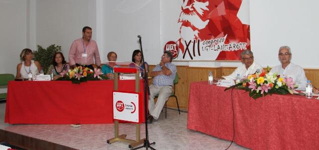 César Reyes, reelegido secretario general de UGT en Lanzarote