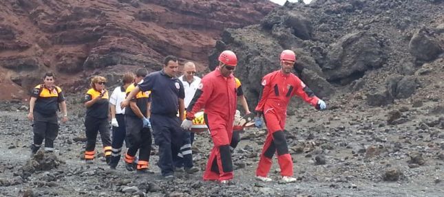 Protección Civil rescató a un senderista de 52 años que se cayó en Montaña Bermeja