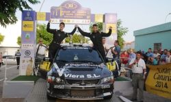 El lanzaroteño Marcos González gana el Rallye de Tierra de Gran Canaria