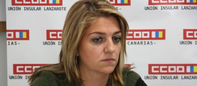 Vicky Sande presenta su dimisión como secretaria de CCOO en Lanzarote, disconforme con los despidos a trabajadores del sindicato