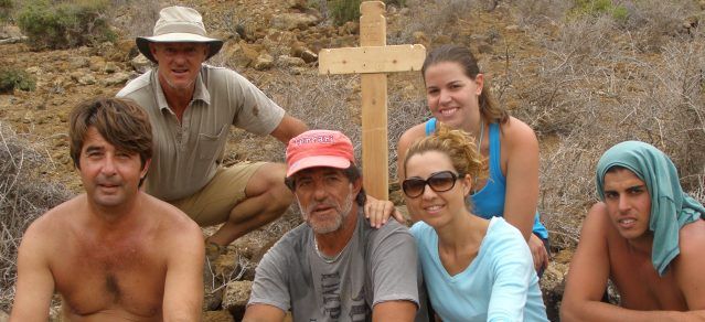 Las cenizas de Manuel Jordán Martinón descansan en "su isla", en el interior de la Caldera de Alegranza