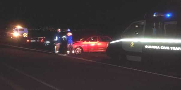 Dos heridos en un choque entre Playa Blanca y Femés