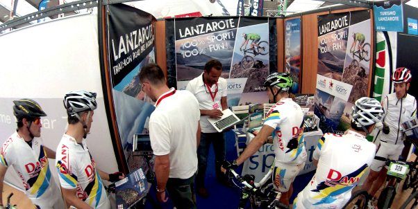 Lanzarote, presente en la mayor concentración ciclista del mundo en la Costa Azul