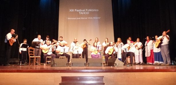 La agrupación Tahod celebra el XIII Festival Folclórico Memorial José Marcial Viñoly Miranda"