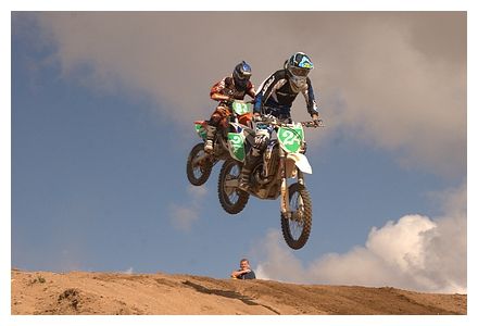 Lanzarote acogió la última prueba del Campeonato Regional de Motocross