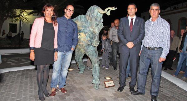 El Diablete ya está en el conjunto arquitectónico de Teguise