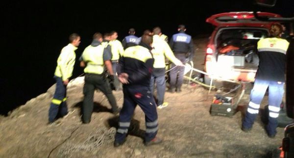 Fallece la joven rescatada tras caer con su coche por el Risco de Famara