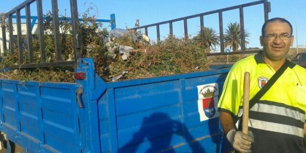 Retiran 31.800 kilos de basura en Valterra, El Lomo y Maneje