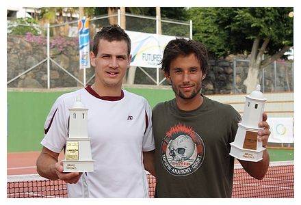 Iván Arenas y Adrian Sikora, ganan el dobles del ITF Isla de Lanzarote II