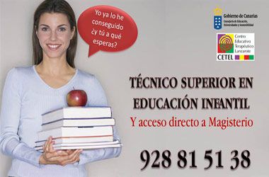 Comienza el ciclo formativo de grado superior de Educación Infantil en CETEL