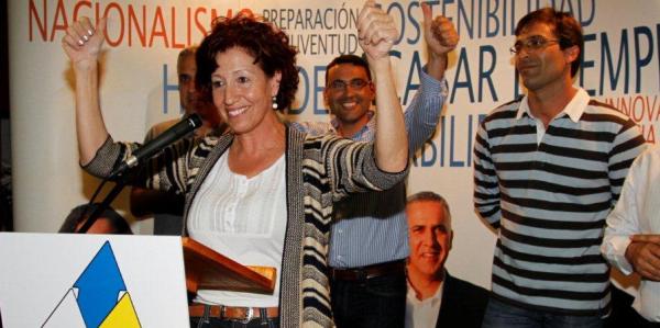 Inés Rojas y Oswaldo Betancort, los políticos mejor valorados por los votantes de CC en Lanzarote