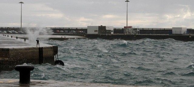 Tinajo registra rachas de 78 Km/hora en las primeras horas de este domingo