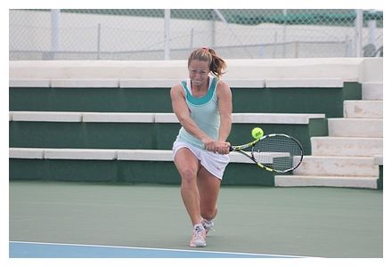 La italiana Anastasia Grymalska se lleva el triunfo en el ITF Lanzarote I