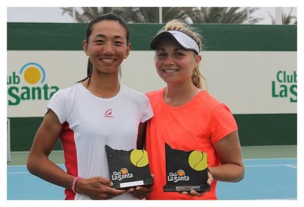 Petra Januskova y Jia-Jing Lu, campeonas del cuadro de dobles del ITF Lanzarote