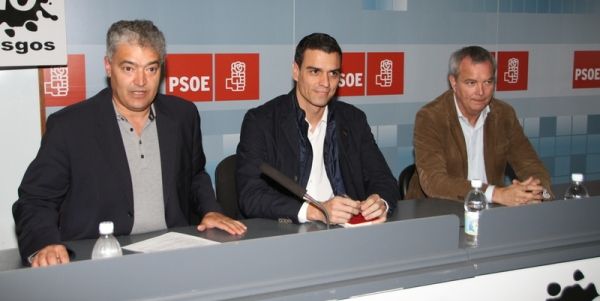 El diputado del PSOE Pedro Sánchez afirma que defender el petróleo es ir contra la historia
