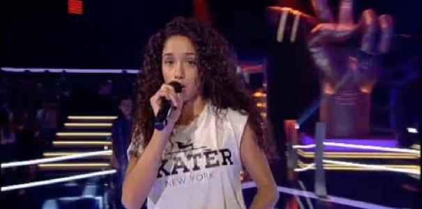 Eva Ruiz, finalista de La Voz Kids