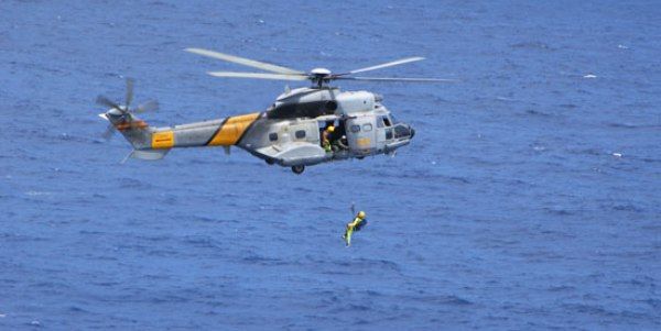 Imagen de archivo de un helicóptero del Ejército del Aire