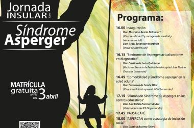 Lanzarote celebrará una jornada insular sobre el síndrome Asperger