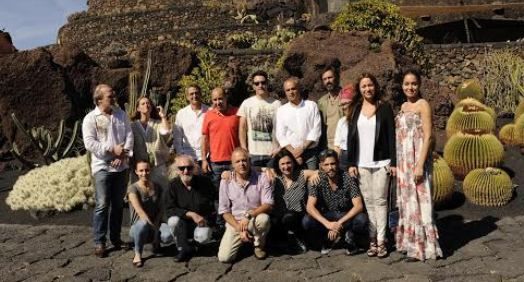 The Festival Jury champions cinema during their visit to the Cactus Garden