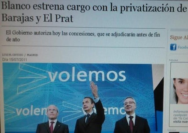 Astrid Pérez: El PSOE que ahora critica es el que aprobó iniciar la privatización de los aeropuertos  en 2011