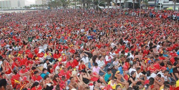 El PP pide al alcalde de Arrecife que instale pantallas gigantes para seguir los partidos de La Roja en el Mundial