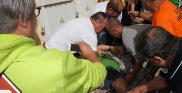 Cinco integrantes de la PAH, heridos durante el desahucio en Argana