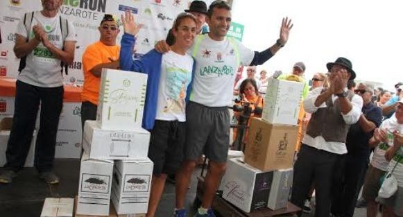 José Carlos Hernández y Aroa Merino ganan la VI Wine Run