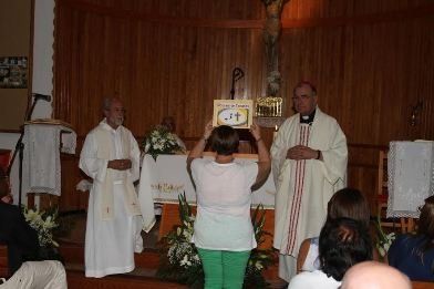 Los vecinos de Altavista celebran la Santa Misa en honor de su patrón, San Antonio Mª Claret