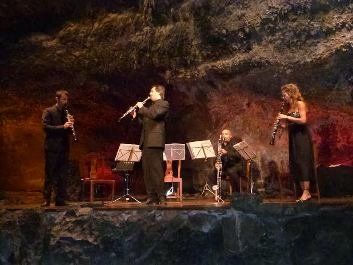 La Orquesta Clásica de Lanzarote ofreció un magnífico concierto en la Cueva de los Verdes