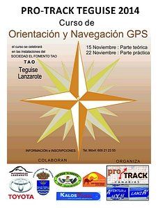 Teguise acoge este sábado el curso de formanción de navegación GPS Pro-Track